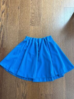 Blue Women's Flared Skirt